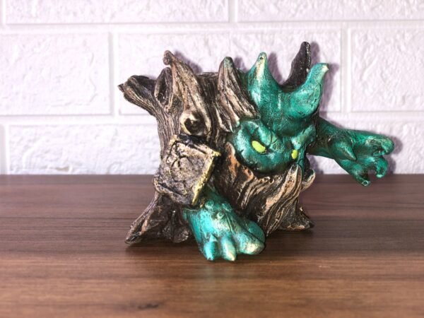 Log Planter Sculpture for Flowers, Cactus and Succulent Plants, Indoor or Outdoor Home Decor,  Modern Flower Pot, Animal  Planter - Image 2
