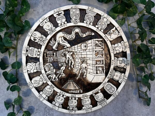 Maya, Mexican wall art, Quetzalcoatl, Mayan calendar, Mexican decoration, Mayan wall decor, Mayan art - Image 2