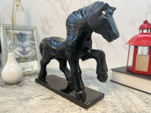 Horse statue, Horse carving, Crystal horse, Decorative horse, Carved stone animal, Marble horse - Image 2