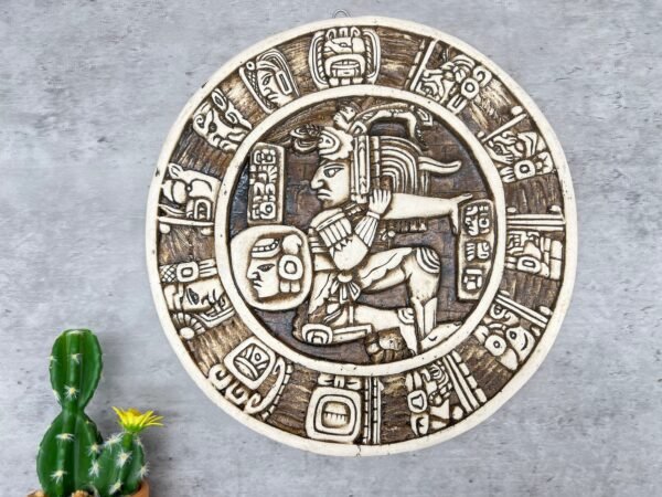 Mexican decoration, Mexican folk art, Prehispanic, Mayan wall decor, Mayan art, Mexican painting, Quetzalcoatl - Image 2