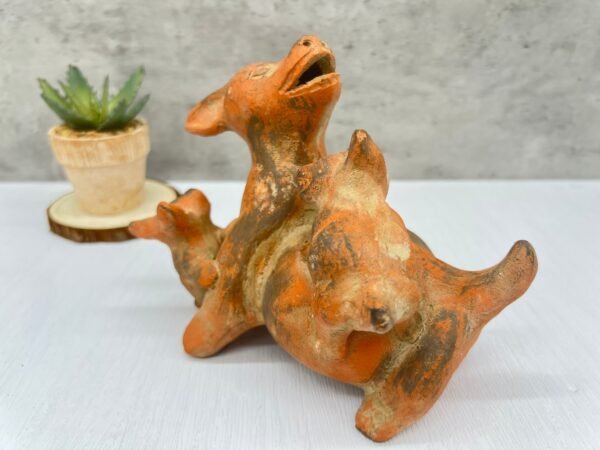 Xoloizcuintle Xolo Ancient Mexico History , Prehispanic Mythology Vintage Rustic Clay Mateial Folk Art Home Decor - Image 2