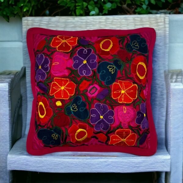 Kantha pillow, Spring throw pillow, Cushion cover, Pillow cases, Window seat cushion, Includes 2 pieces