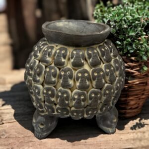 Vase Handcraft Mexican Culture Home Decor Prehispanic Vintage Rustic Clay  Antique Ancrestral Figurines