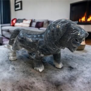 Lion sculpture, Stone lion, Marble lion, Carved stone animal, Lion statue