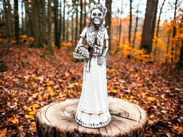 Picnic Catrina, Dia De Los Muertos - Day Of The Dead, Human Skeleton, Mexican Catrina, Skull Sculpture,  Catrina Skeleton Figurine, Ofrenda