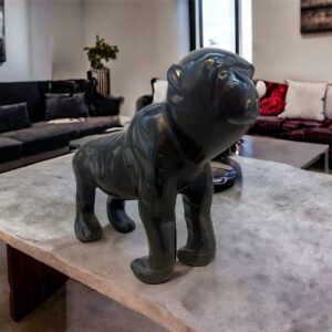 Monkey sculpture, Stone monkey, Marble  Animal, Natural Genuine Rock  And Hand Carved. Home Decor