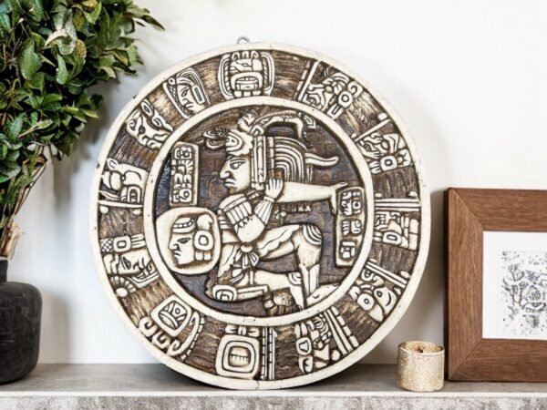 Mexican decoration, Mexican folk art, Prehispanic, Mayan wall decor, Mayan art, Mexican painting, Quetzalcoatl