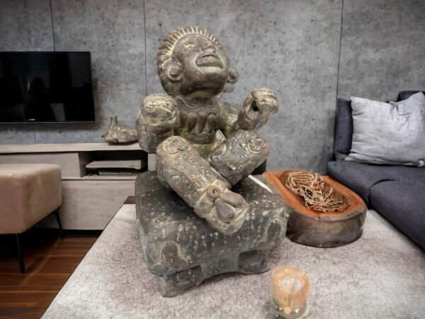 Nahuales de Tezcatl  Handcraft Mexican Culture Home Decor Prehispanic Vintage Rustic Clay Material Antique Ancrestral Figurines