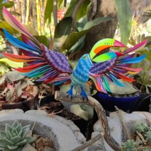 Toucan Bird Statue Mexican Art Alebrije Sculpture, Wooden Parrot  Decoration Figure, Made Of Wood And Carved By Hand ASK FOR CUSTOMIZE