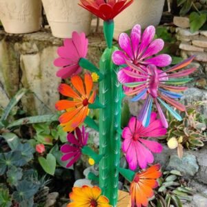 Cactus Hummingbird Statue Mexican Folk Art Alebrije Sculpture, Wooden Mexican Decoration Figure, Made Of Wood And Carved  ASK FOR CUSTOMIZE