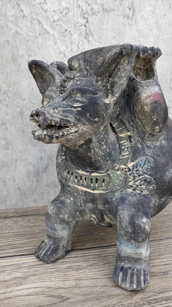 Xoloizcuintle Incense Xolo Ancient Mexico History , Prehispanic Mythology Vintage Rustic Clay Mateial Folk Art Home Decor - Image 2
