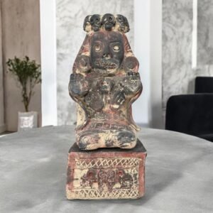 Cihuateotl  Spirits Of Women Who Died During Childbirth Handcrafted Mexican Clay Sculpture of Folk Art, Pre-Hispanic Home Decor Handcraf