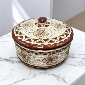 Tortillero Of Talavera Puebla Handcrafted And Handpainted by Mexican Artisans. Accessory Kitchen High Quality Keeps Warm-Gift For Mom