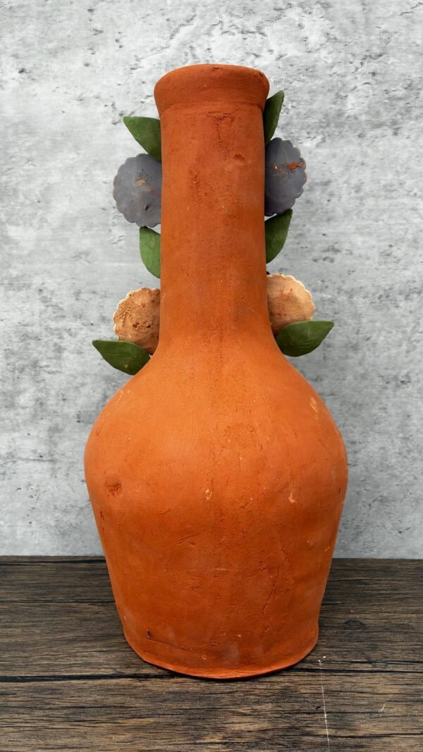 Mini Chimney Handcrafted Oaxacan With Pastillaje, Filigrana - Natural Clay Mexican Artistry, Decorative Home Accent, Unique Artisanal Piece - Image 5