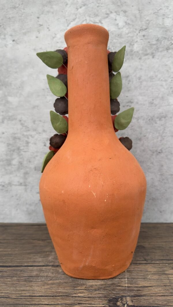 Mini Chimney Handcrafted Oaxacan With Pastillaje, Filigrana - Natural Clay Mexican Artistry, Decorative Home Accent, Unique Artisanal Piece - Image 5