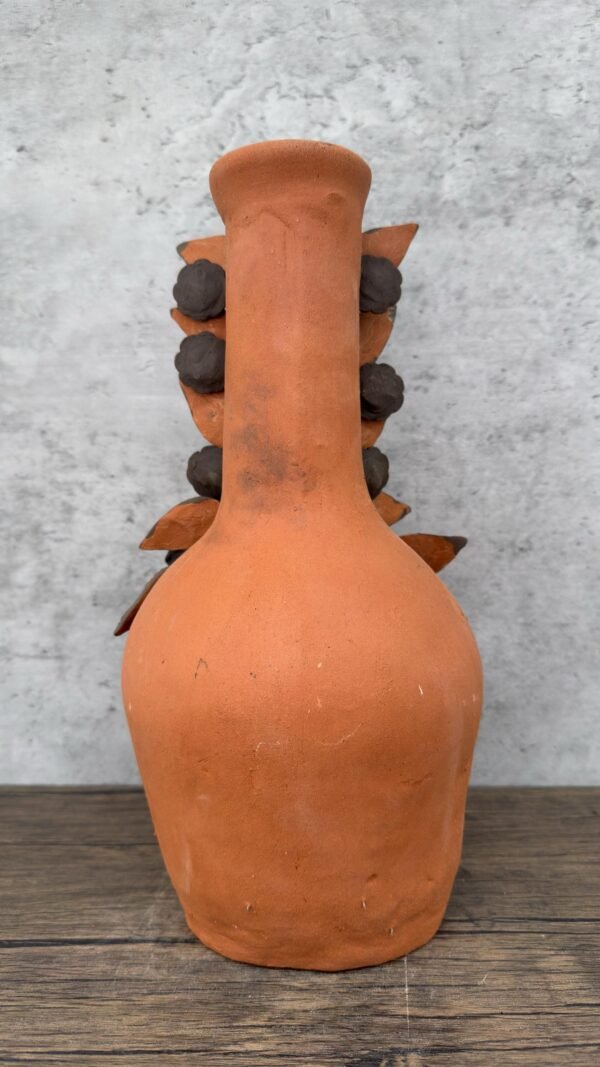 Mini Chimney Handcrafted Oaxacan  With Pastillaje Or Filigrana - Natural Clay Mexican Artistry, Decorative Home Accent, Unique Artisanal - Image 5