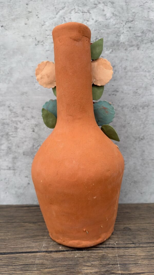Mini Chimney Handcrafted Oaxacan  With Pastillaje Or Filigrana - Natural Clay Mexican Artistry, Decorative Home Accent, Unique Artisanal - Image 5