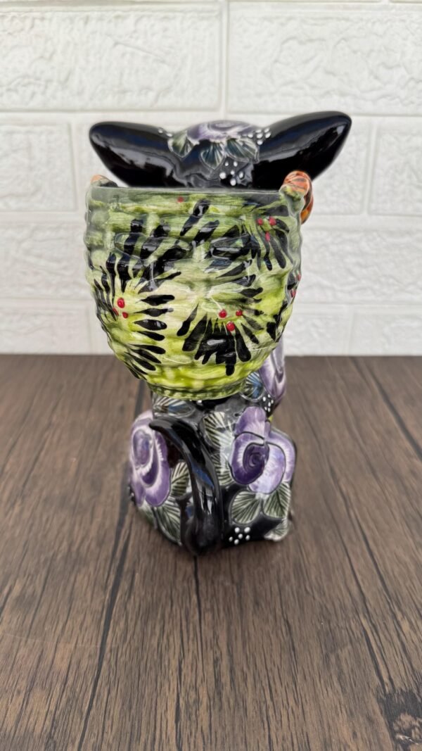 Talavera Chihuahua Pot , Ceramic dog, Talavera pottery, Puebla Mexican Pottery, Chihuahua Statue, Dog Sculpture  Hand Painted By Artisans - Image 6