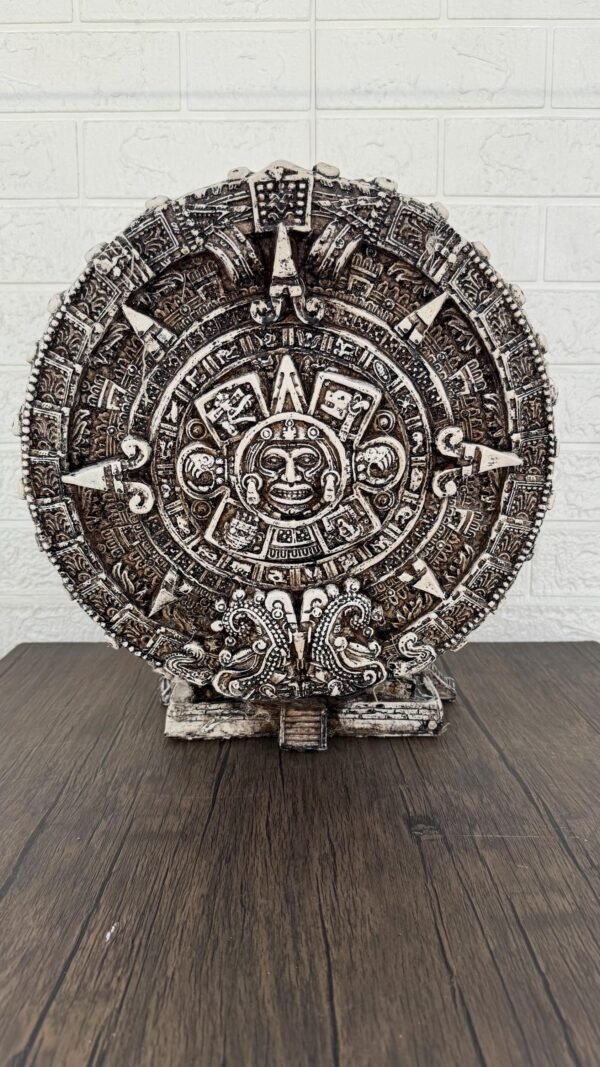 Mexican decoration, Kukulkan, Prehispanic, Chichen itza, Aztec calendar stone, Mexican statue, Popocatepetl e iztaccihuatl, Eternal love - Image 5