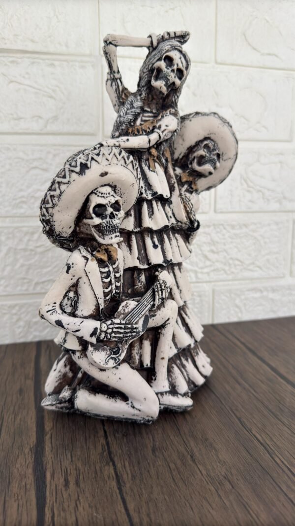 Family Catrinas, Dia De Los Muertos - Day Of The Dead, Human Skeleton, Mexican Catrina, Skull Sculpture,  Catrina  Figurine, Ofrenda Decor - Image 2
