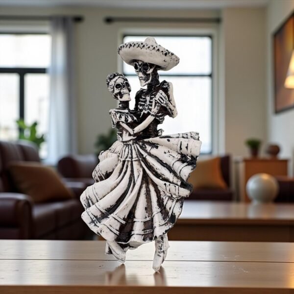 Couple Catrina, Dia De Los Muertos - Day Of The Dead, Human Skeleton, Mexican Catrina, Skull Sculpture,  Catrina Skeleton Figurine Ofrenda