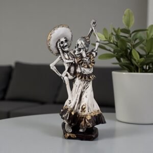 Catrina, Day Of The Dead, Human Skeleton Mexican Catrina, Skull Sculpture, Skeleton Couple, Día De Los Muertos Ofrenda Home Decor