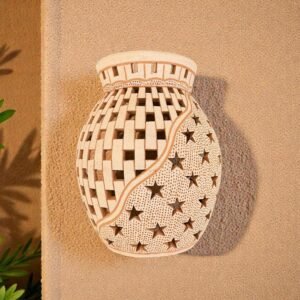 Handmade Clay Wall Sconce, Oaxaca Pottery Light, Santa María Atzompa Wall Luminary, Mexican Terracotta Lamp, Rustic Modern Wall Decor