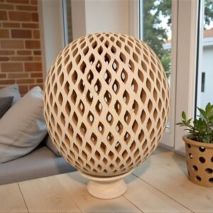 Hand Carved Clay Luminary, Mexican Terracotta Candle Holder, Handmade Geometric Lamp, Oaxaca Artisan Home Decor Santa María Atzompa