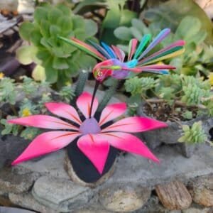 Hummingbird Statue With Stand Mexican Folk Art Alebrije Sculpture, Wooden  Decoration Figure, Made Of Wood And Carved By Hand WE CUSTOMIZE