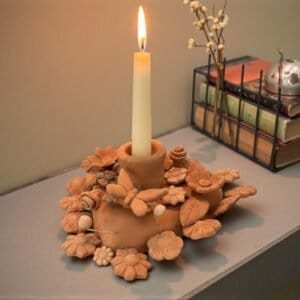 Candle Holder Heart Mexican decoration, Mexican heart, Heart wall hanging, Decorative heart, Rustic heart decor, Heart statue